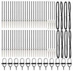 Fence Post Other 52 pcs Silver 3.2 x 3.2 x 60 cm Steel 3350182