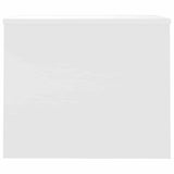 Coffee Table High Gloss White 80x50.5x41.5 cm Engineered Wood 809644
