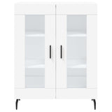 Highboard White 69.5x34x180 cm Engineered Wood 3199633