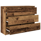 Sideboard Old Wood 100x35x76 cm Engineered Wood 3328505