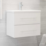 Sink Cabinet White 60x38.5x48 cm Engineered Wood 804692