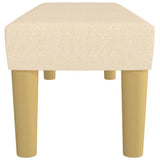 Bench Cream 100 x 30 x 30 cm Fabric 346657