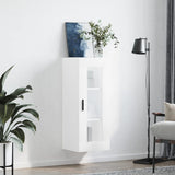 Wall Mounted Cabinet White 34.5x34x90 cm 828924