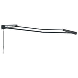 Awning Frame Manual Anthracite 450 x 300 cm Aluminium 145708