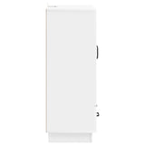 Sideboard with Drawer White 66 x 34.5 x 92 cm Engineered Wood 895355