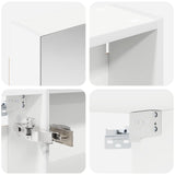 Bathroom Cabinet Set 3 pcs 130 x 14.5 x 70 cm Engineered wood 3403760