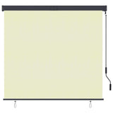 Outdoor Roller Blind 160x250 cm Cream 145977