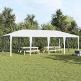 Party Tent White 800 x 400 x 266 cm Polyethylene and Steel 42003437