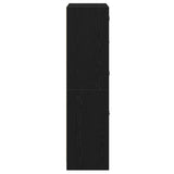 Highboard Black Oak 68 x 37 x142 cm 3329301
