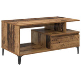 Coffee Table Old Wood 90 x 49 x 45 cm Engineered Wood 881051