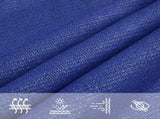 Sunshade Sail 160 g/m Square Blue 5x5 m HDPE 311498