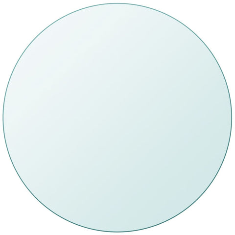 Table Top Tempered Glass Round 800 mm 243629