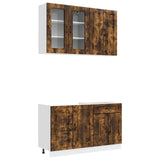 Kitchen Unit KALMAR 4 pcs Smoked Oak Engineered Wood 3438300