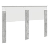 Headboard Concrete Grey Engineered wood 888279