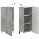 Sideboard Concrete Grey 34.5 x 33 x 92 cm Engineered Wood 894368