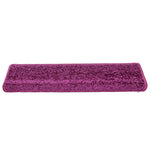 ZNTS Stair Mats 30 pcs 65x21x4 cm Violet 3365830