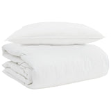 2-in-1 Duvet with Pillow 2 pcs White Down Feather 3376365