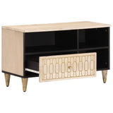 TV Cabinet 80x33x46 cm Solid Wood Mango 358265
