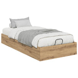 Ottoman Bed Frame Artisan Oak 80.5 x 200 cm Engineered Wood 3409268