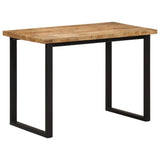 Dining Table 110x55x75 cm Solid Wood Mango 358954