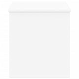 Storage Box White 100x42x46 cm Engineered Wood 840660