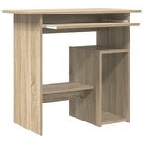 Desk Sonoma Oak 80x45x74 cm Engineered Wood 801367