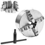 ZNTS 4 Jaw Self-Centering Lathe Chuck 200 mm Steel 146712