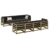 9 Piece Garden Sofa Set Impregnated Wood Pine 3299357