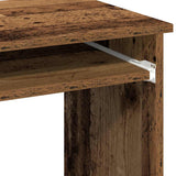 Desk with Shelves Old Wood 84x40x78 cm Engineered Wood 860452