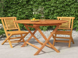 Folding Garden Table 85x75 cm Solid Wood Teak 362619