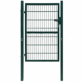 2D Fence Gate Green 100x160 cm 141751