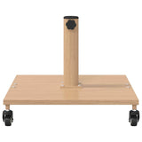 Outdoor Umbrella Base Light wood 45 x 45 x 31 cm Steel 42010366