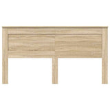 Headboard with Headboard Sonoma Oak 200 cm Engineered Wood 887419