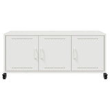 TV Cabinet White 100.5x39x43.5 cm Steel 846649