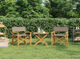 Dining Chair Folding 56 x 54 x 87 cm 100% Polyester Solid-Teak 42032678