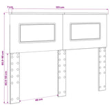 Headboard Sonoma Oak Engineered wood 888322