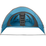 Tunnel Tent 8-Person with Roof Blue 710 x 460 x 245 cm 42004003
