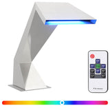 Pool Waterfall with RGB LEDs Stainless Steel 63.5 x 29 x 51 cm 42039236