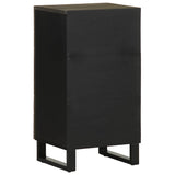 Sideboard Black 40x33x75 cm Solid Wood Mango 4017708