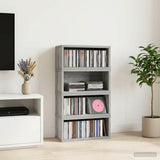 CD Storage Rack 4 pcs Grey Sonoma 40 x 17 x 17 cm 8012723