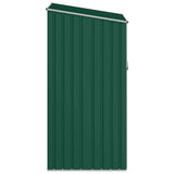 Garden Shed Green Galvanised steel Medium Durable Garden Shed 46289