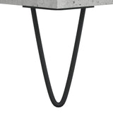 Highboard Concrete Grey 69.5x34x180 cm Engineered Wood 3198693
