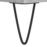Coffee Table Concrete Grey 60x44.5x45 cm Engineered Wood 830952