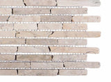 Mosaic Tiles Cream 30 x 30 cm Marble 42033523