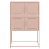 Sideboard Pink 68.5x38.5x107 cm Steel 846483