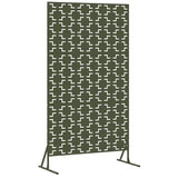 Privacy Screen Olive 100 x 50 x 180 cm Steel 868580