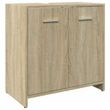 Bathroom Sink Cabinet Sonoma Oak 60x33x60 cm Engineered Wood 849604