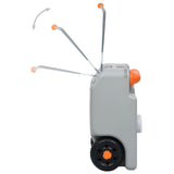 Wheeled Water Tank for Camping 25 L Grey 30135