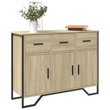 ZNTS Sideboard Sonoma Oak 97x32.5x74.5 cm Engineered Wood 848560