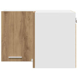 Hanging Cabinet Artisan Oak and White 57 x 57 x 40 cm 884193